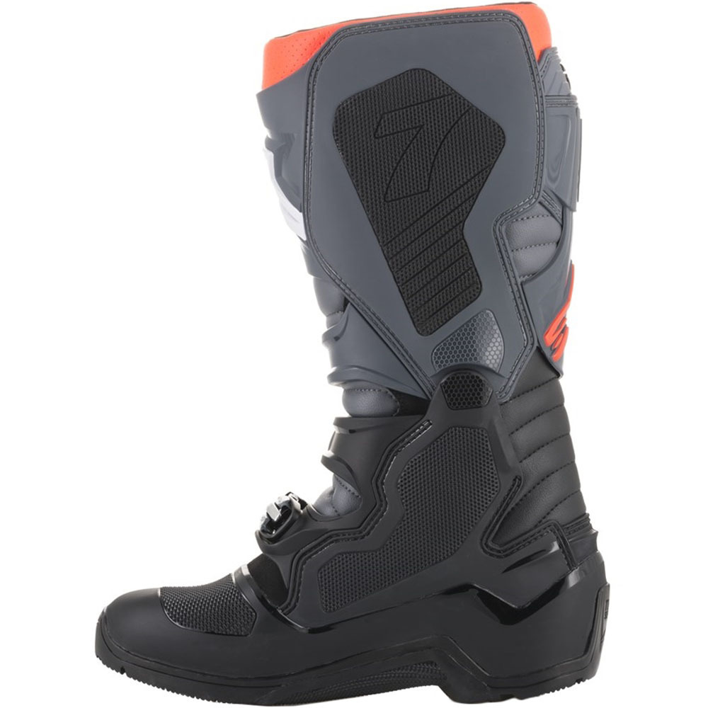 ALPINESTARS 2020 TECH 7 ENDURO BLACK/GREY/FLO RED BOOTS