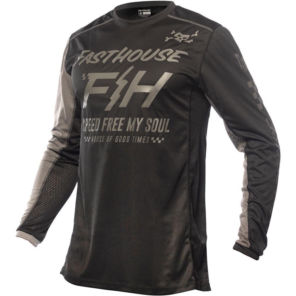 FASTHOUSE 2023 GRINDHOUSE SLAMMER BLACK / GREY GEAR SET