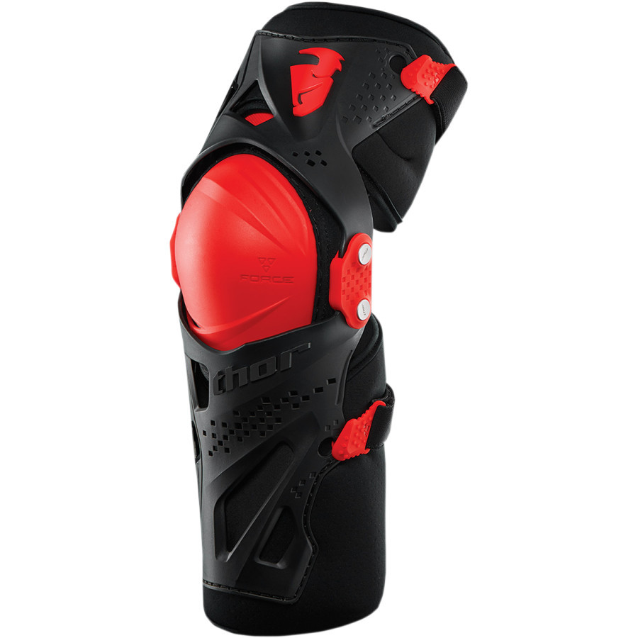 THOR FORCE XP KNEE GUARD RED - S/M