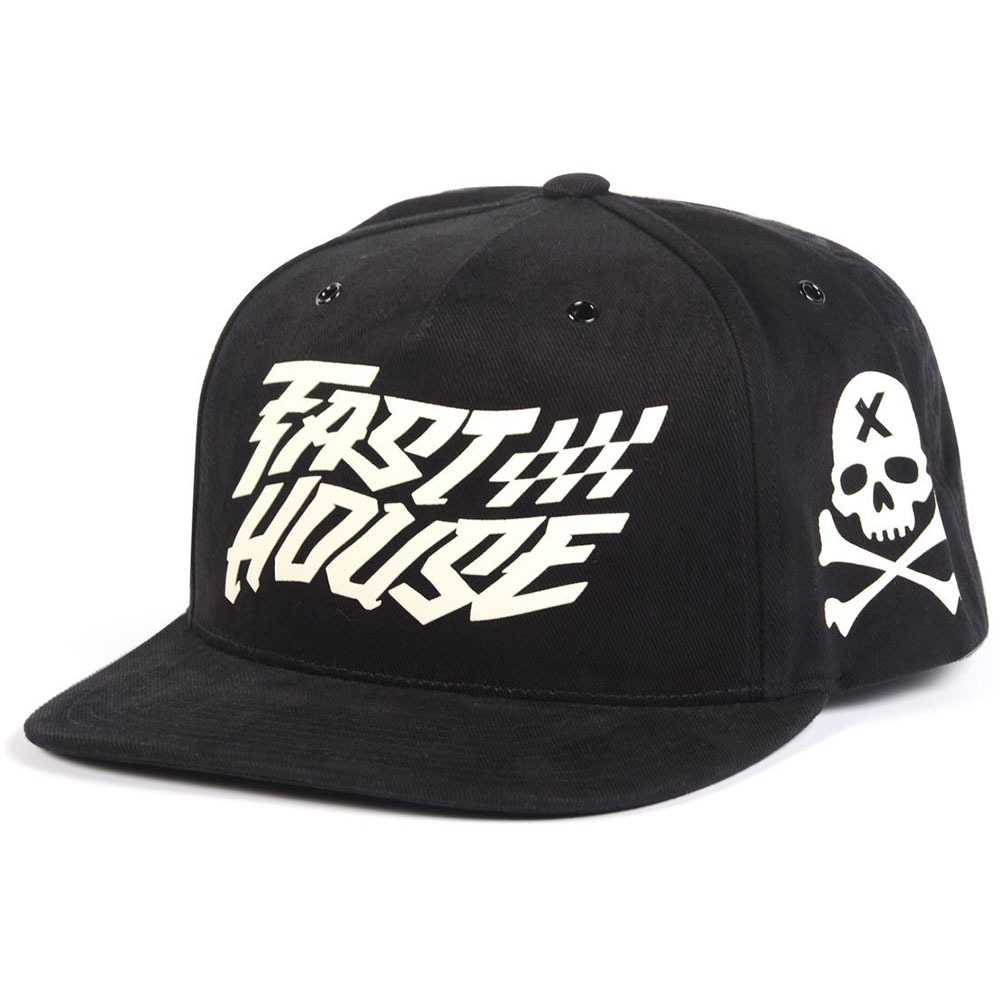 FASTHOUSE RUFIO BLACK SNAPBACK CAP