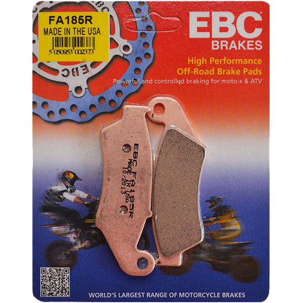 Caltric Rear Brake Pads For Suzuki RMZ250 / RM-Z250 (2004-2018) - Semi-Metallic