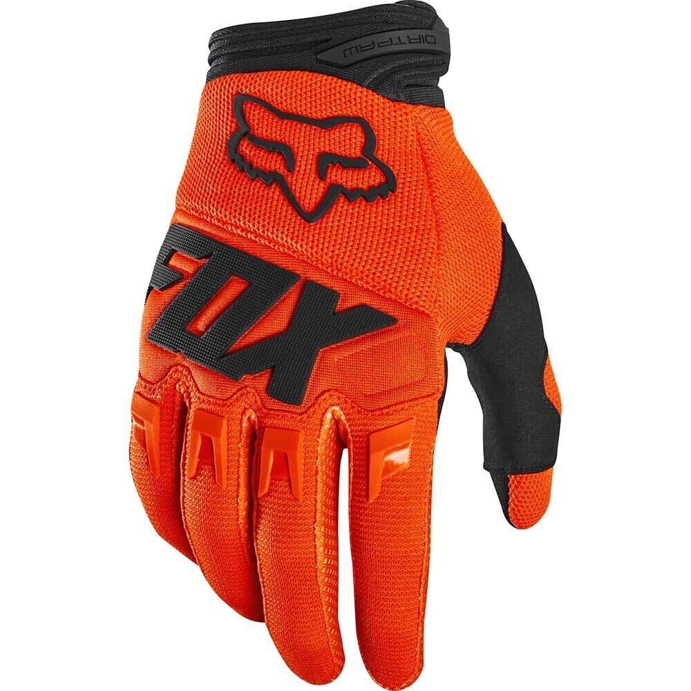 FOX 2020 DIRTPAW RACE FLO ORANGE GLOVES