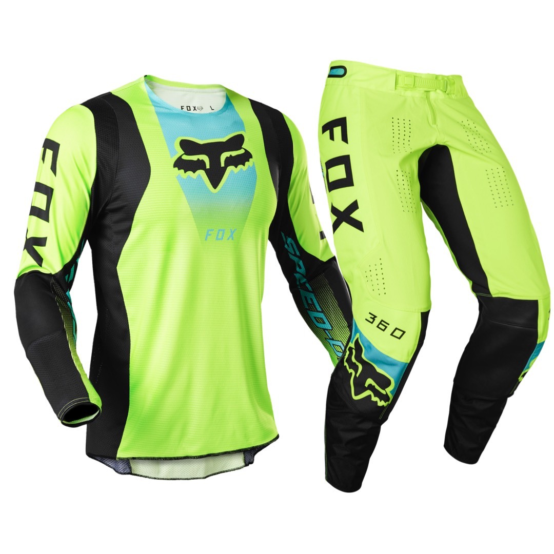 FOX 2022 360 DIER FLO YELLOW GEAR SET