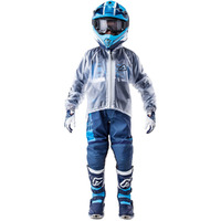 ACERBIS TRANSPARENT 3.0 CLEAR KIDS RAIN JACKET