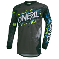 ONEAL 2020 ELEMENT VILLAIN GREY KIDS JERSEY