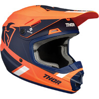 THOR 2023 SECTOR MIPS SPLIT ORANGE / NAVY KIDS HELMET