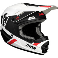 THOR 2023 SECTOR MIPS SPLIT WHITE / BLACK KIDS HELMET