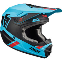 THOR 2023 SECTOR MIPS SPLIT BLUE / BLACK KIDS HELMET