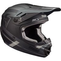 THOR 2023 SECTOR MIPS SPLIT CHARCOAL / BLACK KIDS HELMET