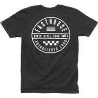 FASTHOUSE STATEMENT BLACK TEE
