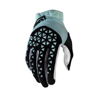 100% PERCENT AIRMATIC SKY BLUE / BLACK GLOVES