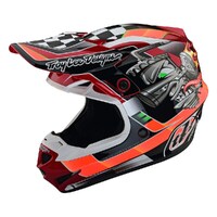 TROY LEE DESIGNS 2023 SE4 POLY CARB BLACK HELMET