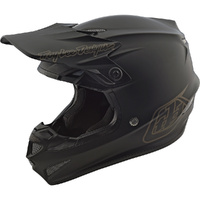 TROY LEE DESIGNS 2024 SE4 POLY MIDNIGHT BLACK KIDS HELMET