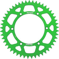 SUPERSPROX KAWASAKI KX80 / 85 91-21 GREEN ALLOY REAR SPROCKET