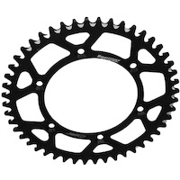 SUPERSPROX KTM / HUSQVARNA 50 SX / TC 14-23 BLACK ALLOY REAR SPROCKET
