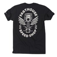 FASTHOUSE FLOCK BLACK TEE