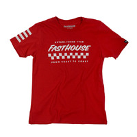 FASTHOUSE FACTION RED KIDS TEE