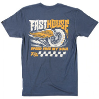 FASTHOUSE HIGH ROLLER INDIGO TEE SHIRT