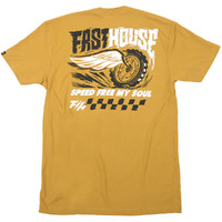 FASTHOUSE HIGH ROLLER VINTAGE GOLD TEE SHIRT