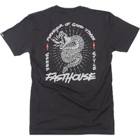 FASTHOUSE VENOM BLACK TEE SHIRT