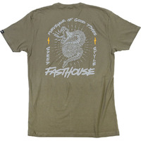 FASTHOUSE VENOM LIGHT OLIVE TEE SHIRT