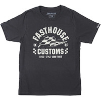 FASTHOUSE SPRINTER BLACK KIDS TEE SHIRT