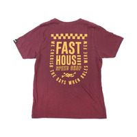 FASTHOUSE ESSENTIAL MAROON KIDS TEE SHIRT
