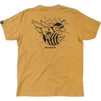 FASTHOUSE SWARM VINTAGE GOLD TEE SHIRT