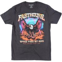 FASTHOUSE TOUR 1979 WASHED BLACK TEE SHIRT