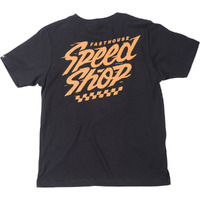 FASTHOUSE HASTE BLACK KIDS TEE SHIRT