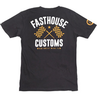 FASTHOUSE 68 TRICK BLACK / VINTAGE GOLD TEE