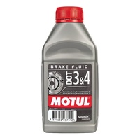 MOTUL 500ML DOT 3&4 BRAKE FLUID