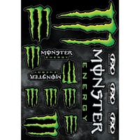 FACTORY EFFEX FX MONSTER ENERGY STICKER SHEET