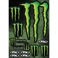 FACTORY EFFEX FX MONSTER ENERGY STICKER SHEET XL
