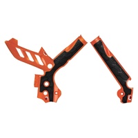 ACERBIS KTM SX/SXF/EXC X-GRIP ORANGE FRAME GUARDS