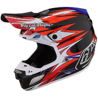 TROY LEE DESIGNS 2023 SE5 COMPOSITE INFERNO RED HELMET