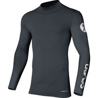 SEVEN 22.1 ZERO CHARCOAL COMPRESSION JERSEY