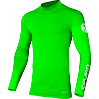SEVEN 21.2 ZERO FLO GREEN COMPRESSION JERSEY