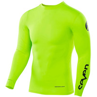 SEVEN 21.2 ZERO SLAY LASER CUT COMPRESSION FLO YELLOW JERSEY