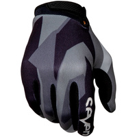 SEVEN 2020 ANNEX RAIDER BLACK/GREY KIDS GLOVES