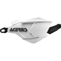 ACERBIS X-FACTORY WHITE/BLACK HAND GUARDS