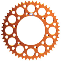 RENTHAL KTM/HUSKY/HUSABERG ULTRALIGHT ORANGE REAR SPROCKET