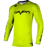 SEVEN 23.1 RIVAL STAPLE FLO YELLOW KIDS JERSEYS