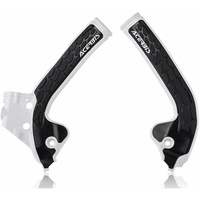 ACERBIS KTM/HUSQVARNA 85 SX/TC WHITE/BLACK X-GRIP FRAME PROTECTOR