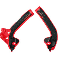 ACERBIS X-GRIP GAS GAS MC85 21-22 RED / BLACK FRAME GUARDS