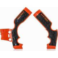 ACERBIS HUSQVARNA/KTM 65 ORANGE/BLACK X-GRIP FRAME PROTECTOR