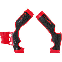 ACERBIS X-GRIP GAS GAS MC65 21-23 RED / BLACK FRAME GUARDS