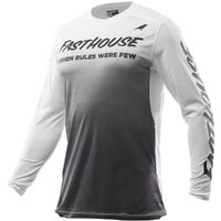 FASTHOUSE ELROD NOCTURNE WHITE / GRAY JERSEY