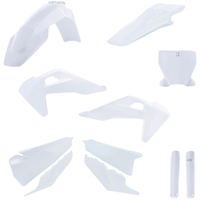 ACERBIS HUSQVARNA TC / FC 19-21 WHITE PLASTICS KIT