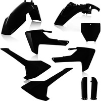 ACERBIS HUSQVARNA TC65 17-23 BLACK PLASTICS KIT